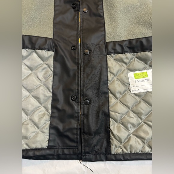 Western Chief Kids Raincoat with Black and Gray - Picture 6 of 9